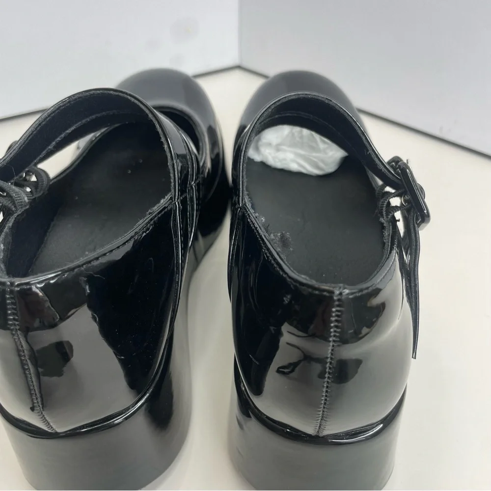 Black Platform Mary Jane Shoes - Picture 4 of 10